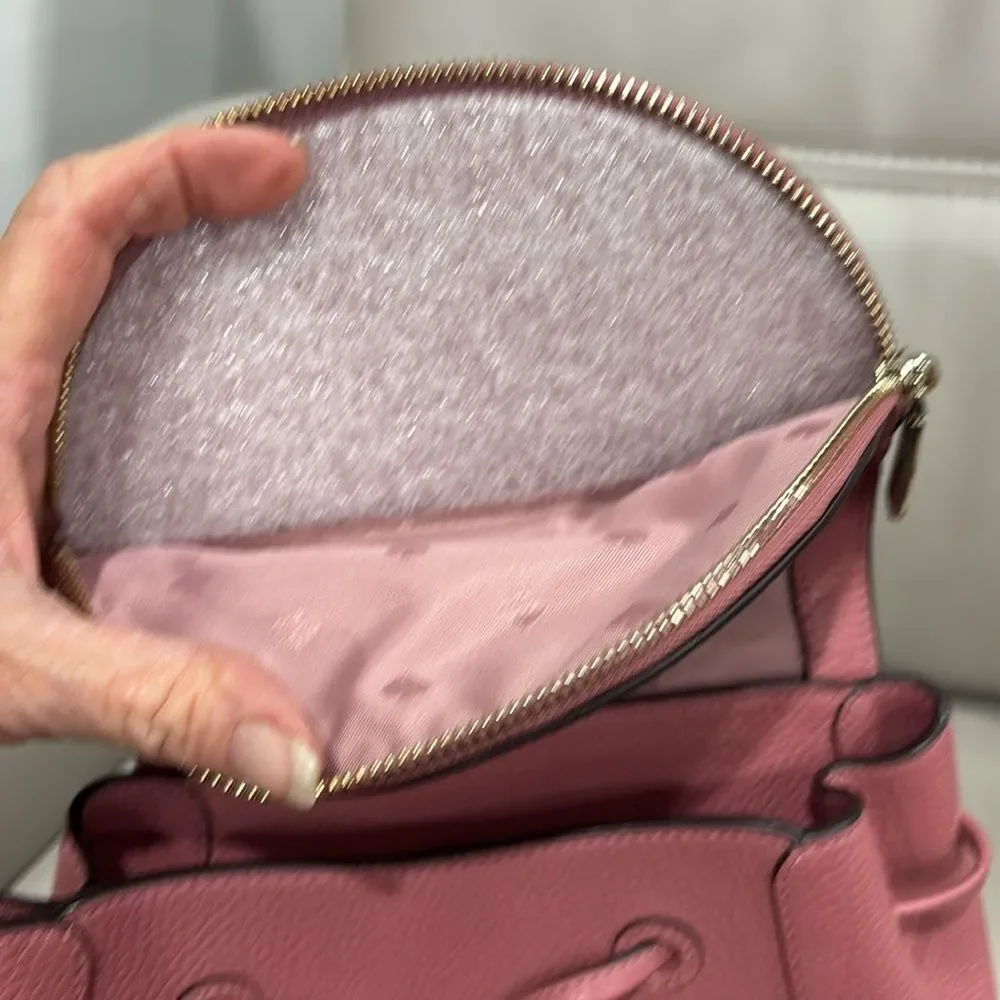 NWOT Kate Spade Leila Medium Backpack Pink - Picture 9 of 9